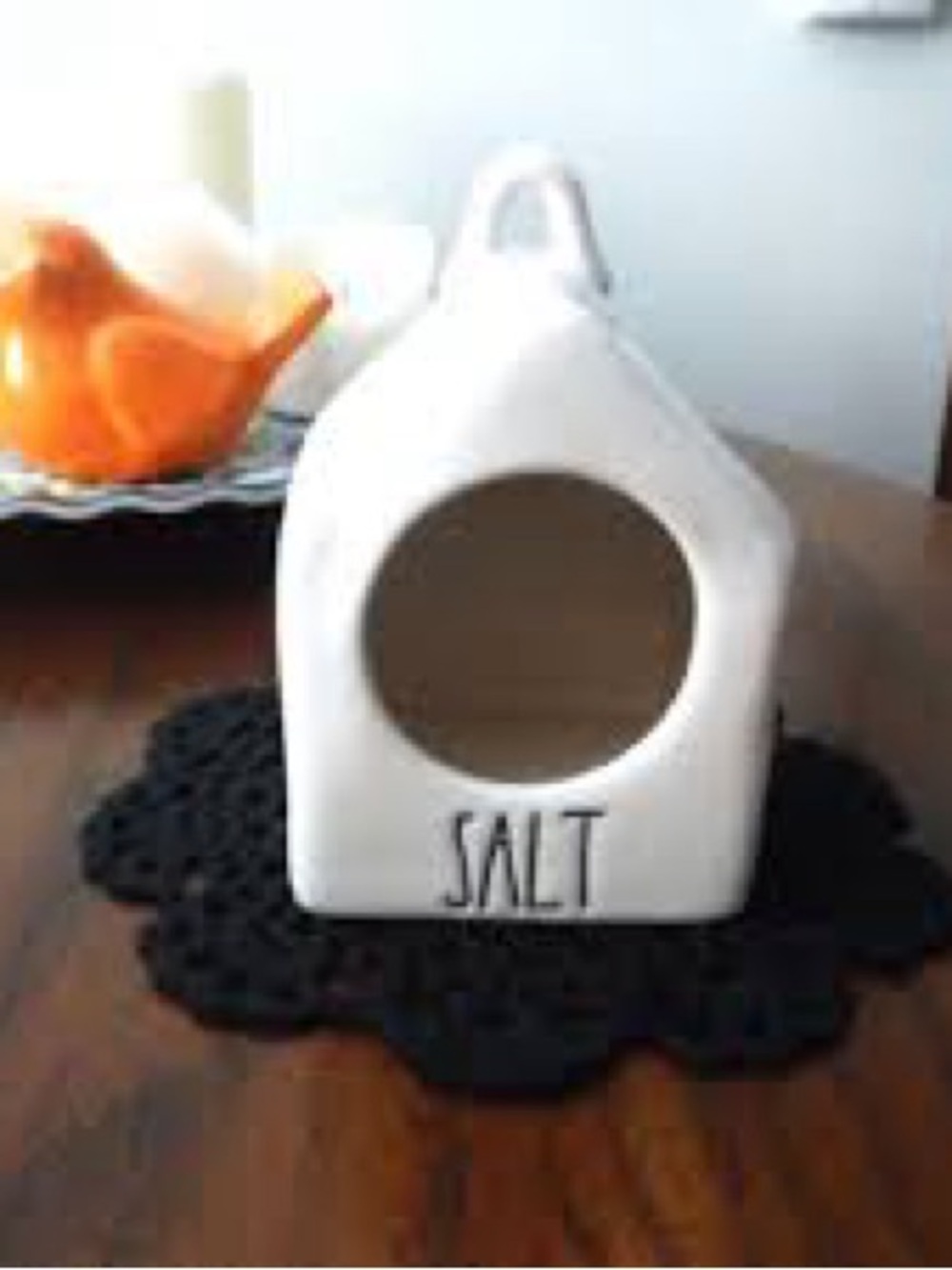 Rae Dunn Mini Birdhouse Salt Pig Cellar